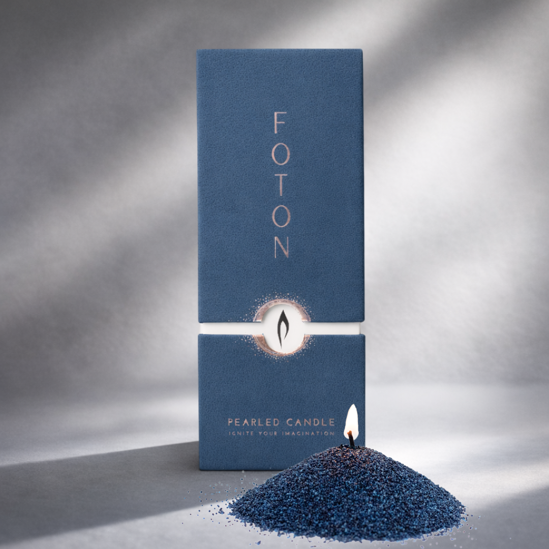 Foton キャンドル The Original 18 oz - Unscented Navy Blue – FotonCandle