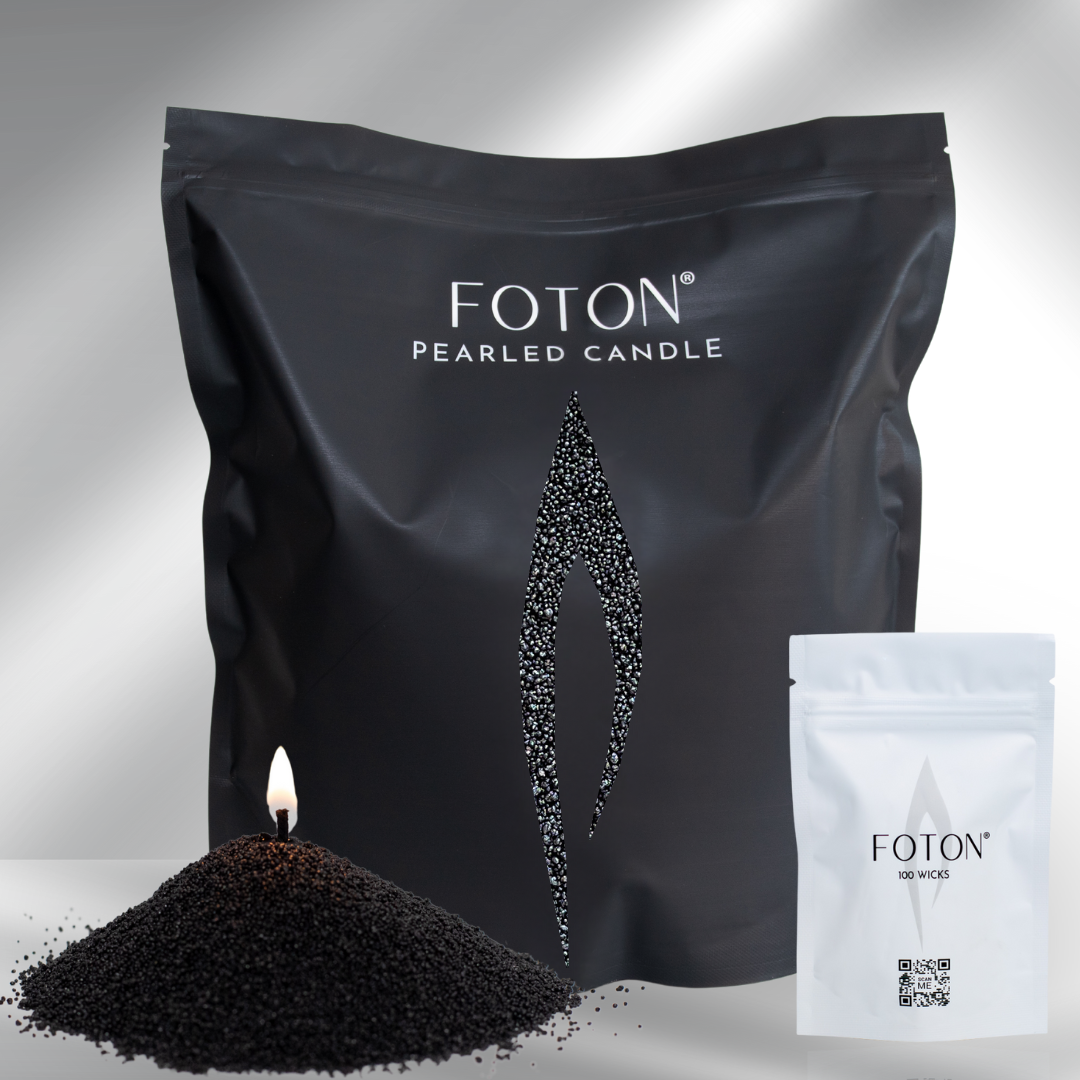 The Original 64 oz - Unscented Black – FotonCandle