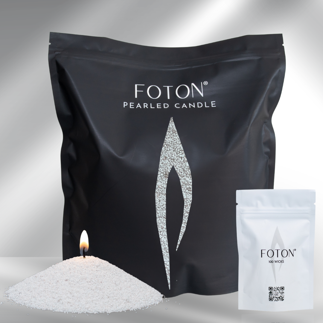 Foton キャンドル Amazon.com: Foton Pearled Candle Colored 18 Oz - Marble Unscented
