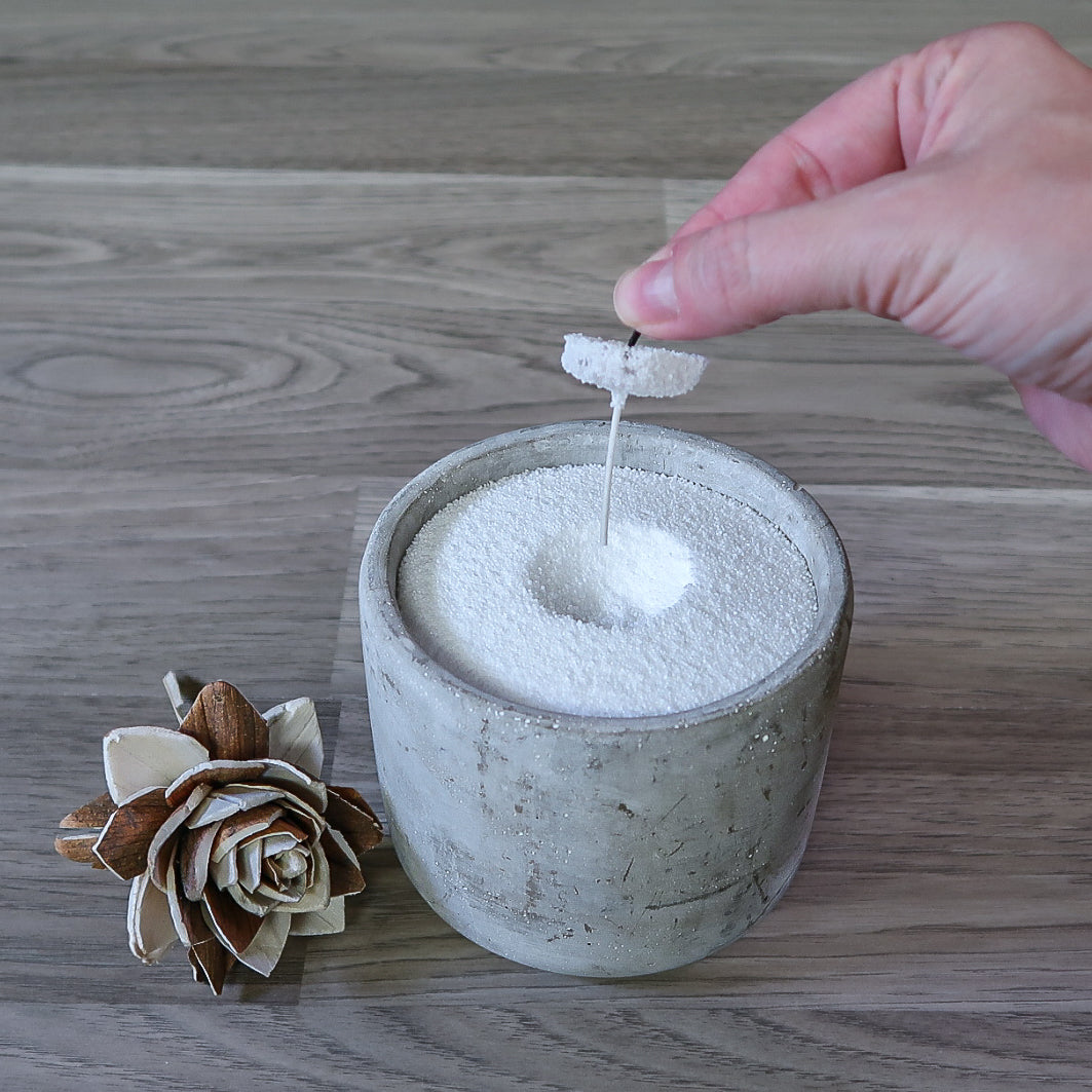 Noticed candles are never as pretty as when brand new?