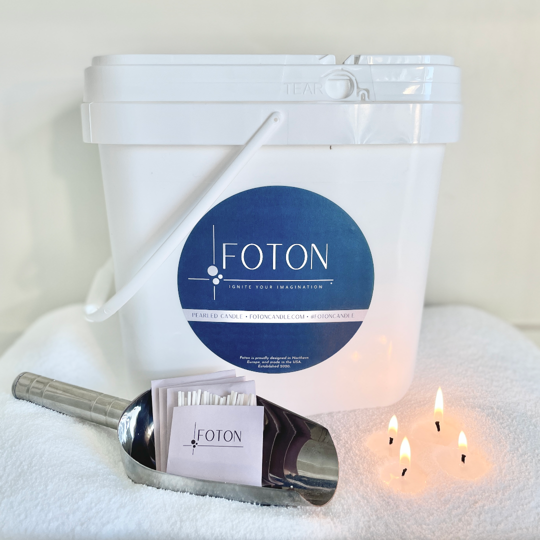 Foton® Pearled Candle™, pearl, candle, Feeling creative? Use Foton pearls  to turn any container into a unique candle. #fotoncandle #pearledcandle  #candle #candlepearls #smallbusiness, By Foton Pearled Candle