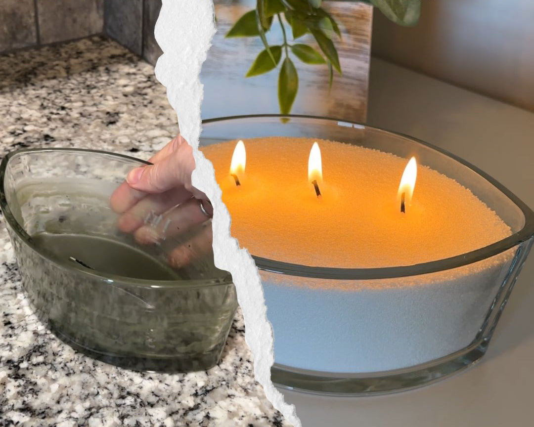 How to Clean Old Candle Jars (The 3 Best Ways)