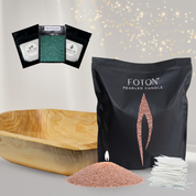 Deluxe Wooden Gift Bundle - Unscented Colored