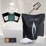 Deluxe Concrete Gift Bundle - Scented White