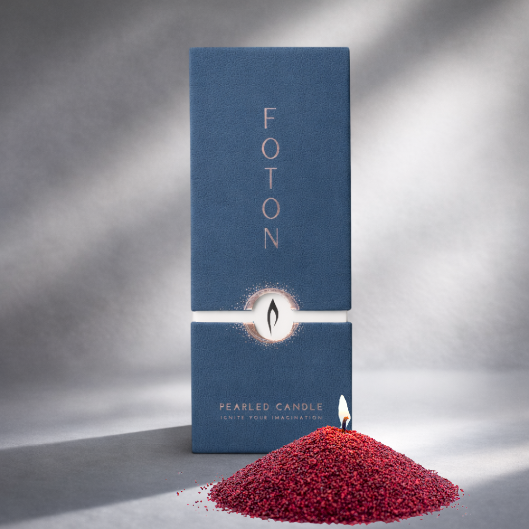 The Original 18 oz - Unscented Maroon – FotonCandle