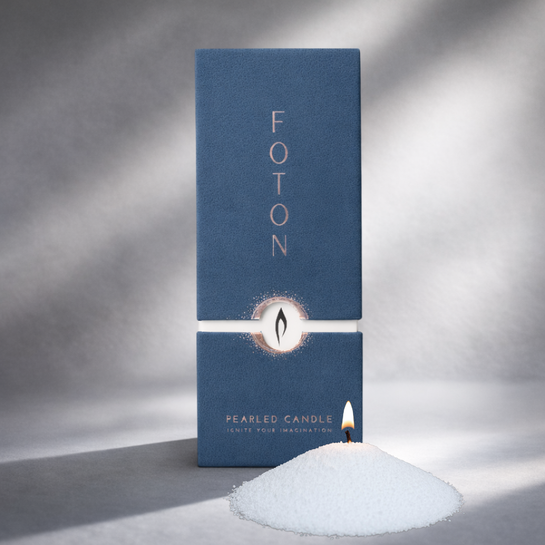 The Original 18 oz - Unscented White – FotonCandle
