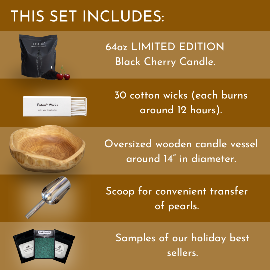 Black Cherry Grande Wooden Gift Set