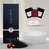 Black Cherry Concrete Gift Set