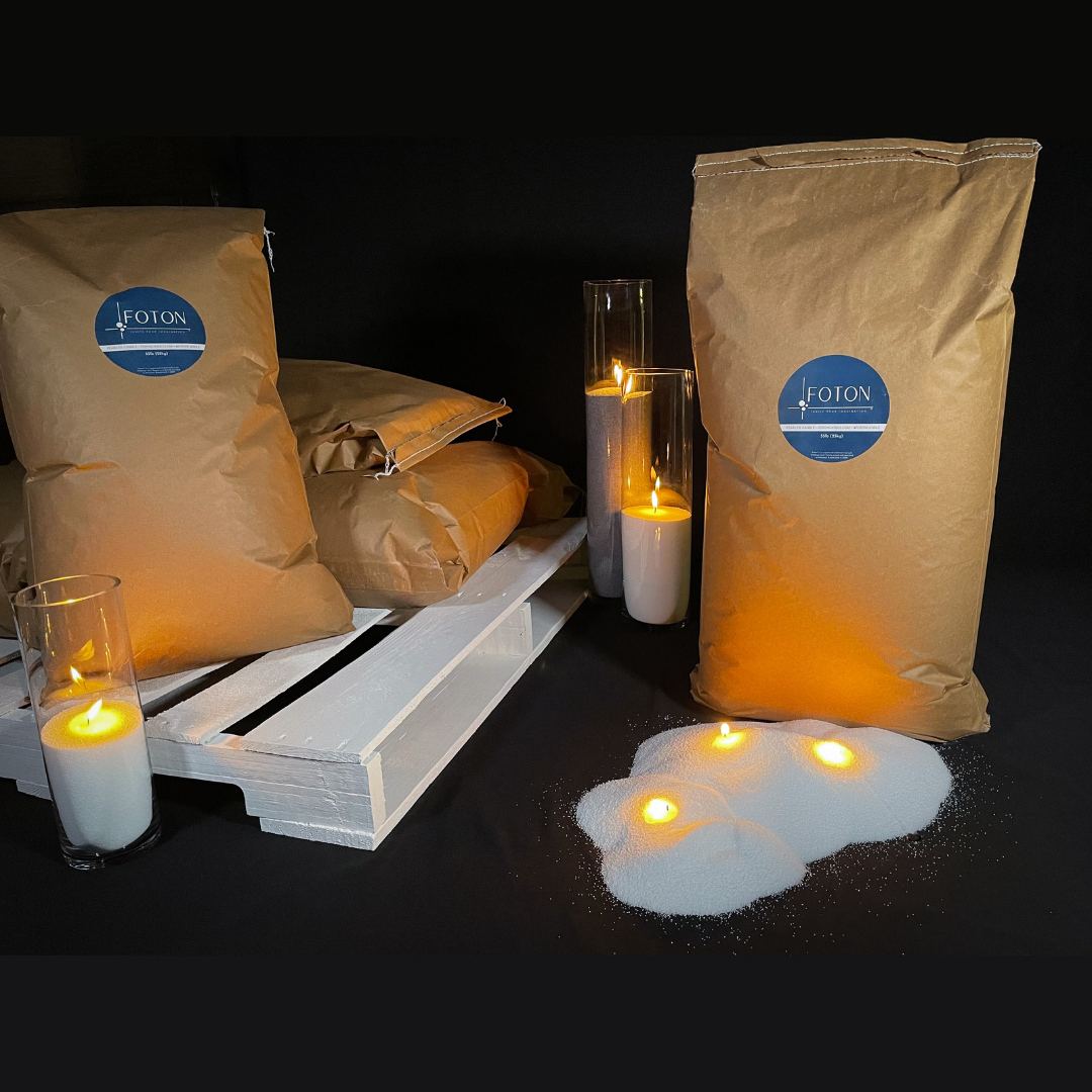 Foton® Pearled Candle on Instagram: Our 55 lb bulk bag of Foton