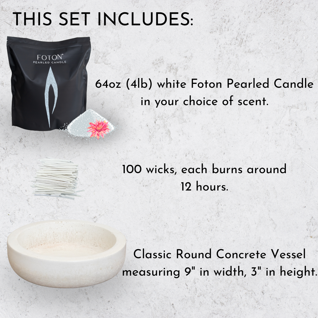 Classic Concrete Gift Set - Scented