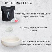 Classic Concrete Gift Set - Scented
