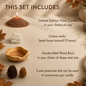 The Caramel Scented Wood Set