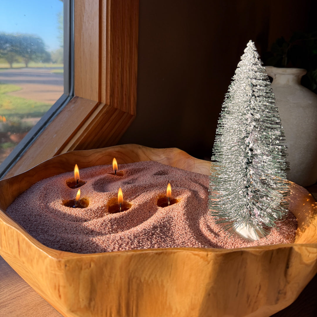 Deluxe Wooden Gift Bundle - Unscented Colored