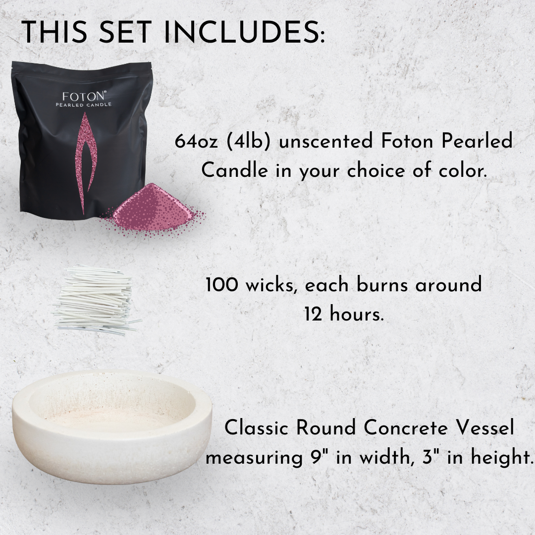 Classic Concrete Gift Set - Colored
