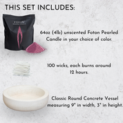 Classic Concrete Gift Set - Colored