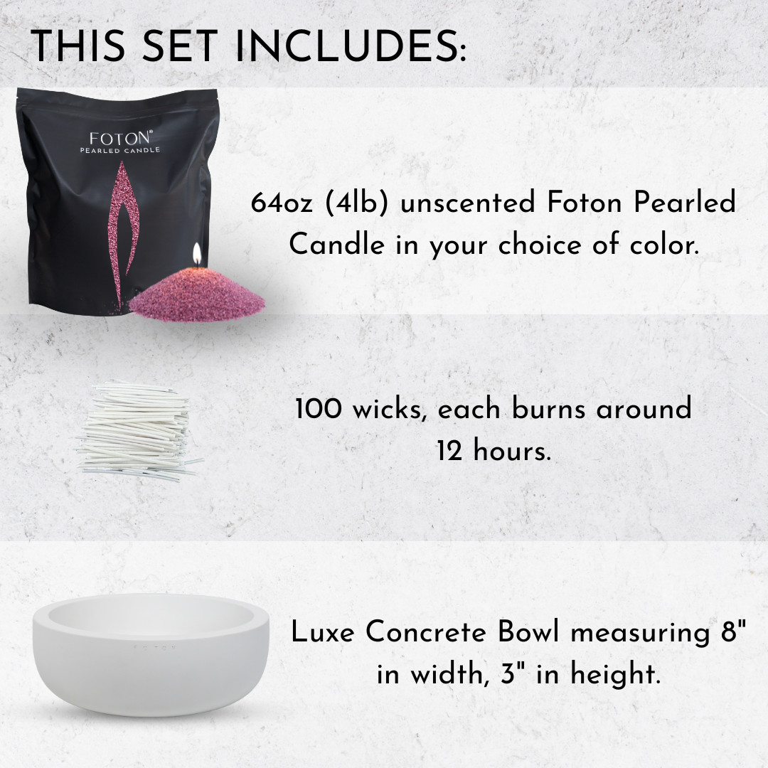 Classic Concrete Gift Set - Colored