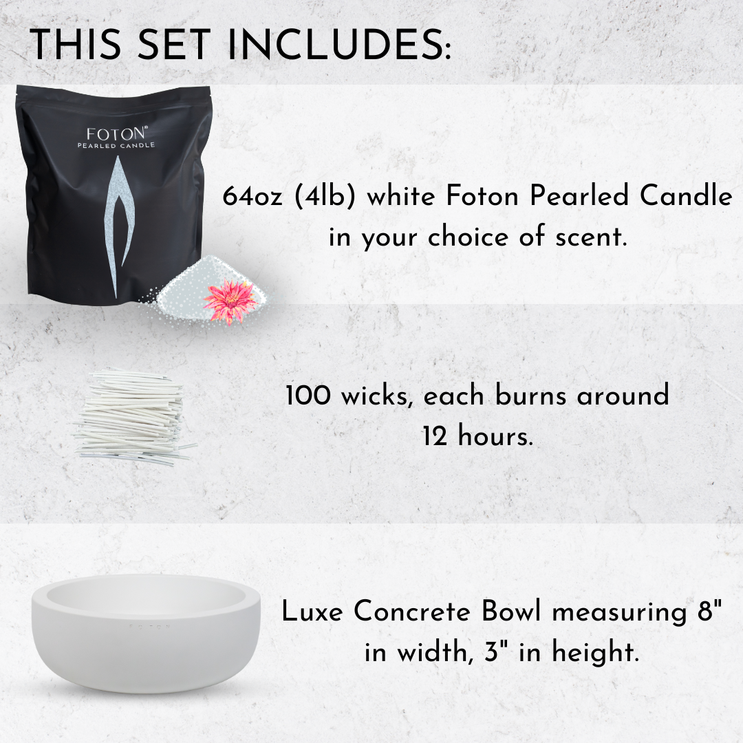 Classic Concrete Gift Set - Scented