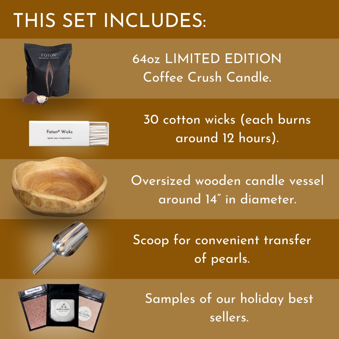 Coffee Crush Grande Wooden Gift Set