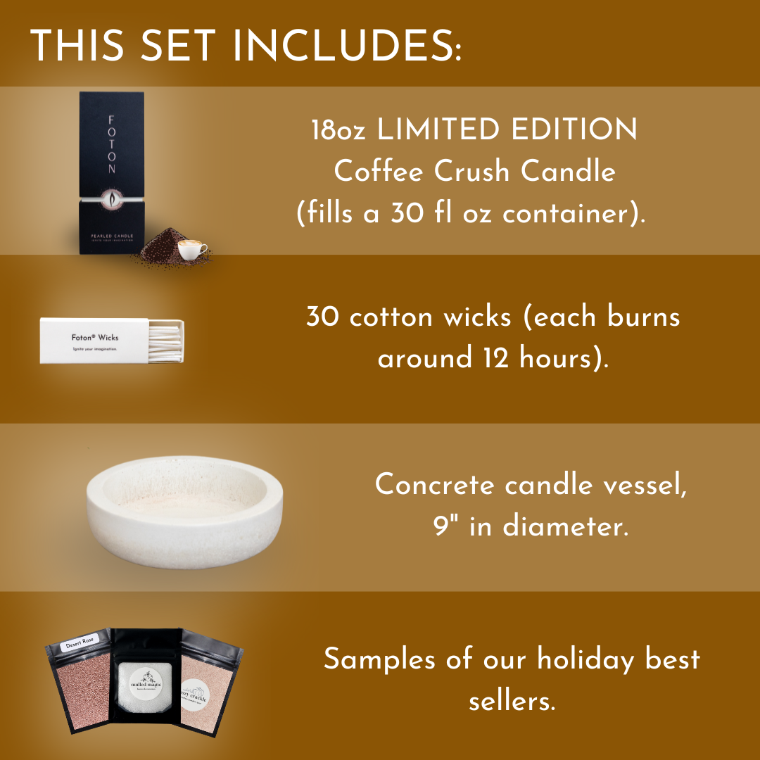 Coffee Crush Concrete Gift Set