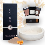 Cozy Crackle Concrete Gift Set