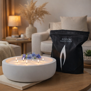 Deluxe Concrete Gift Set - Scented White