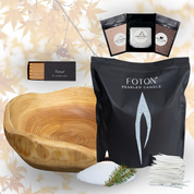 Deluxe Wooden Gift Bundle - Scented White