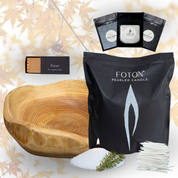 Deluxe Wooden Gift Bundle - Scented White