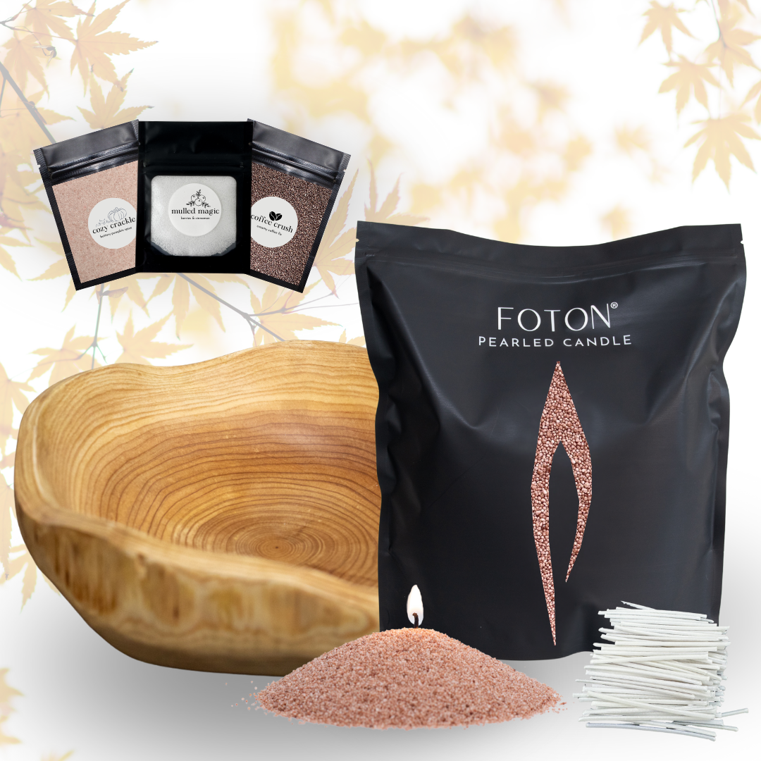 Deluxe Wooden Gift Bundle - Unscented Colored