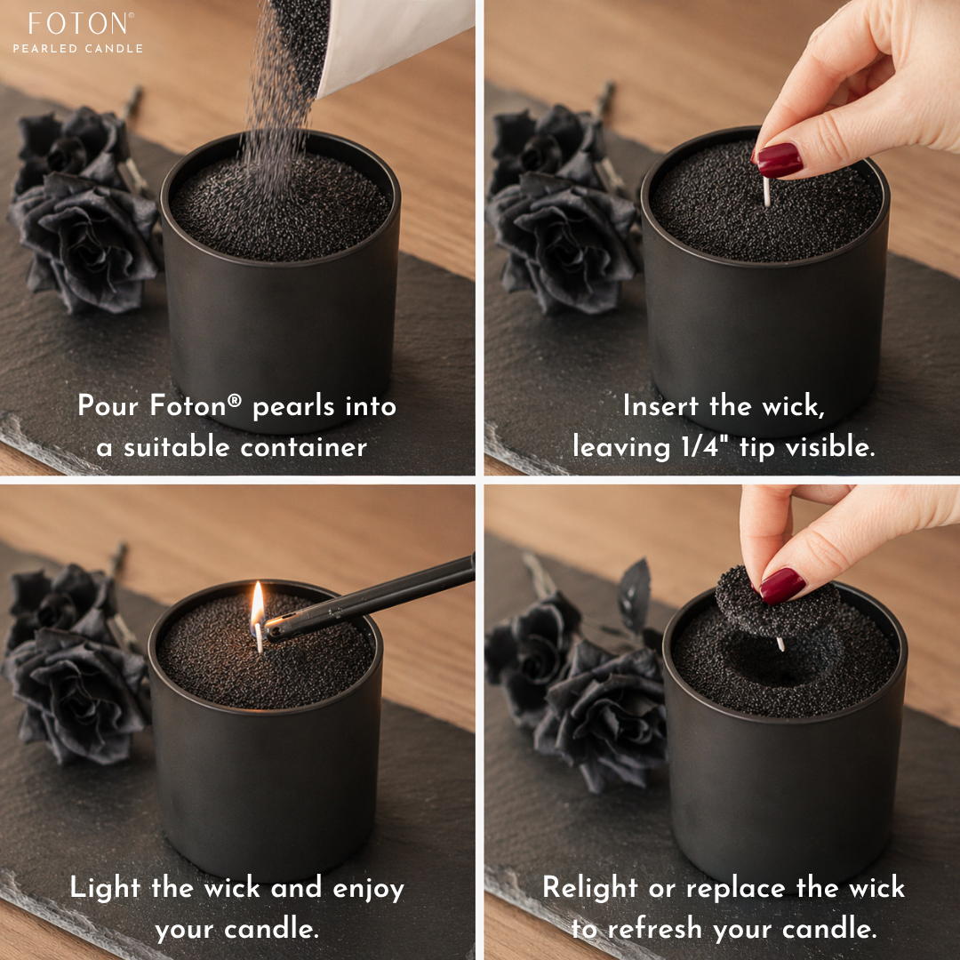 The Original - Unscented Colored – FotonCandle The Original - Unscented Colored – FotonCandle