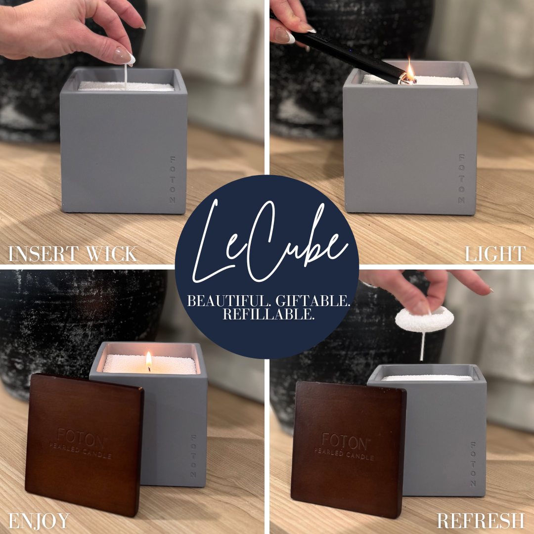 Le Cube Candle 4-Pack