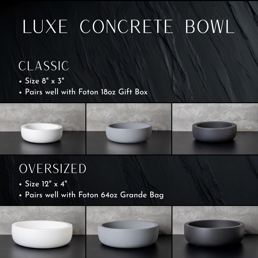 Luxe Concrete Bowl