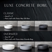 Luxe Concrete Bowl