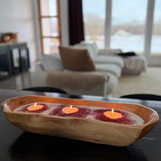 Oversized Wood Gift Set - Scented White