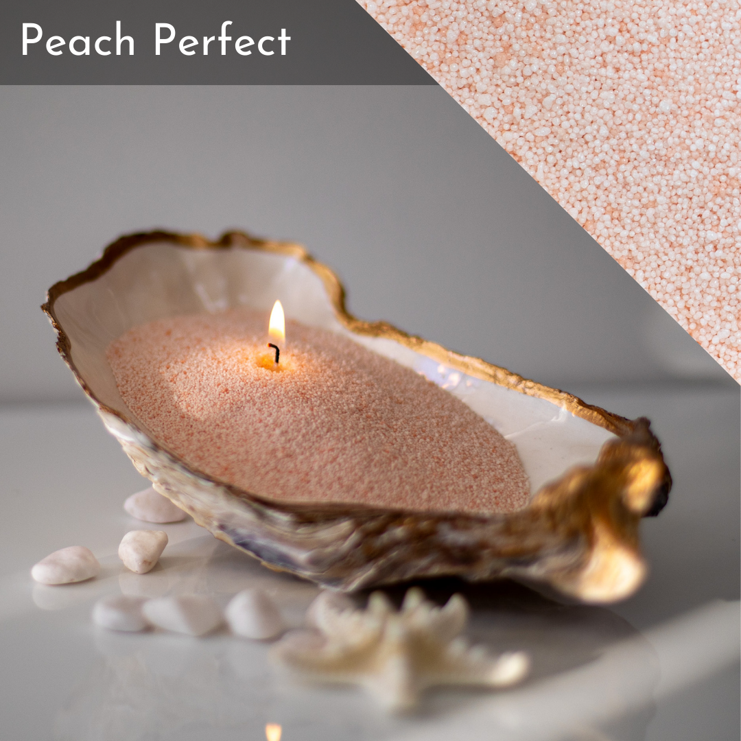 Foton Pearled Candle - Unscented Colored