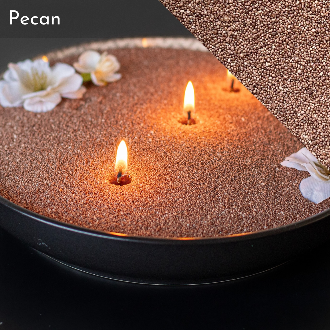 Foton Pearled Candle - Unscented Colored