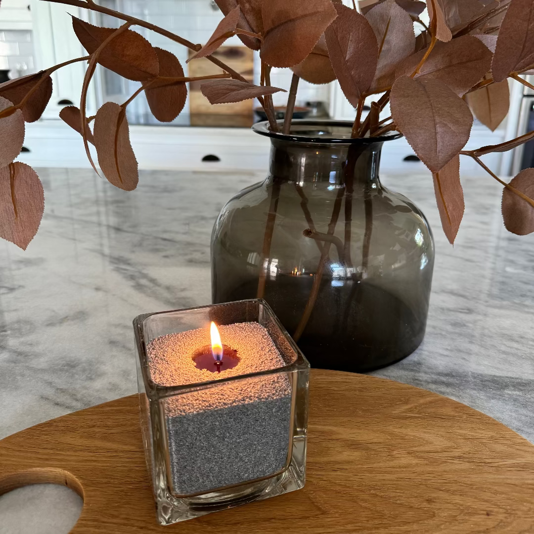 Candle & Vase 6-Pack - Unscented Colored