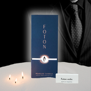 Foton Pearled Candle - Scented White