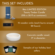 Toasty Timber Concrete Gift Set