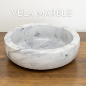 Vela Classic Concrete Candle Vessel