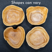 Wood Bowl Gift Set - Scented White