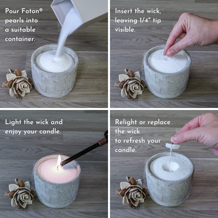 DUST CANDLE Powdered Candle 